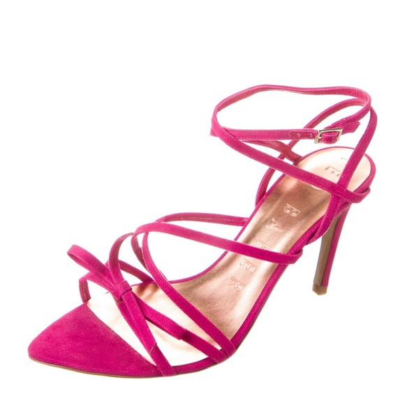 Ted Baker suede sandal heels - Picture 3 of 6